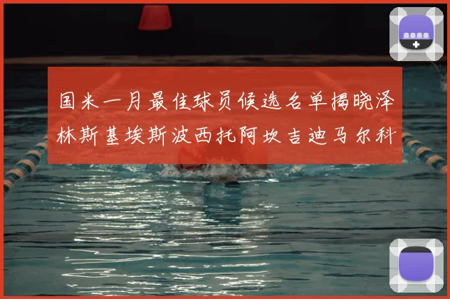 国米一月最佳球员候选名单揭晓泽林斯基埃斯波西托阿坎吉迪马尔科争夺荣誉